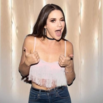 Sparkly Cowgirl Fringe Cami Top for Festivals & Parties