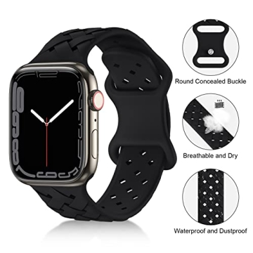 Stylish Arctime Silicone Bands for Apple Watch - 5 Pack