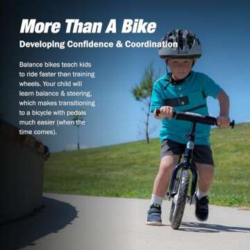 Strider 12" Pro Bike, Black Pearl - No Pedal Balance Bicycle for Kids 1 to 4 Years - Includes Safety...