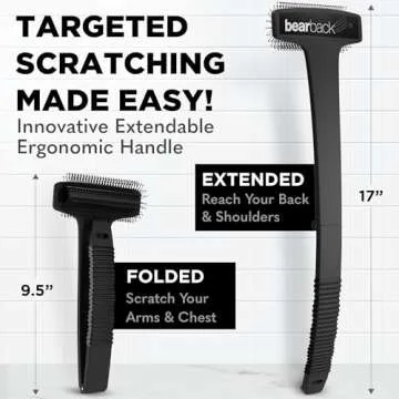 Bearback Extendable Back Scratcher for Ultimate Comfort