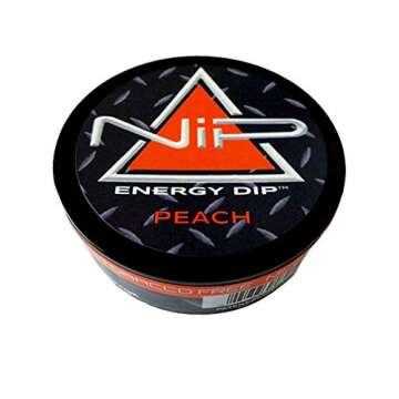 Nip Energy Dip - Peach Single Can - Healthy Tobacco Free Alternative