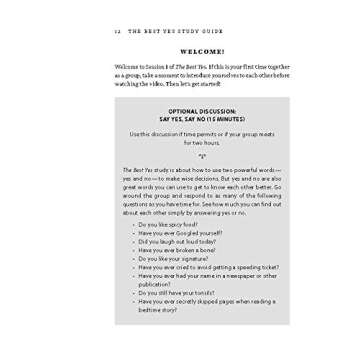 The Best Yes Bible Study Guide: Making Wise Decisions in the Midst of Endless Demands