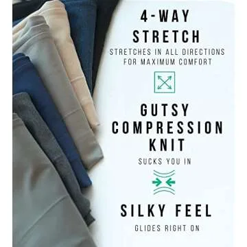 Rekucci Women's Secret Figure Pull-On Stretchy Wide Leg Dress Pant in Regular/Petite/Tall Fit (10, Navy)