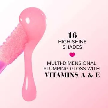 Too Faced Lip Injection Power Plumping Lip Gloss | Vitamin A + E, Vegan + Cruelty Free, 0.22 Fl Oz, Wifey for Lifey