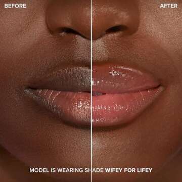 Too Faced Lip Injection Power Plumping Lip Gloss | Vitamin A + E, Vegan + Cruelty Free, 0.22 Fl Oz, Wifey for Lifey