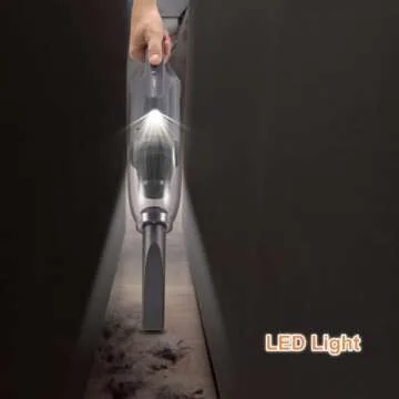 PEGOVO Cordless Vacuum with 10K PA Suction & Pet Brush