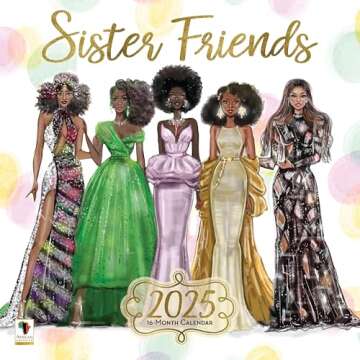 African American Expressions 2025 Wall Calendars - Monthly Calendars Celebrating Black Culture & His...