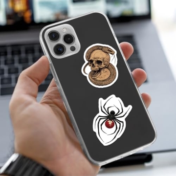 50-Piece Gothic Dark Academia Sticker Pack for Creative Decoration