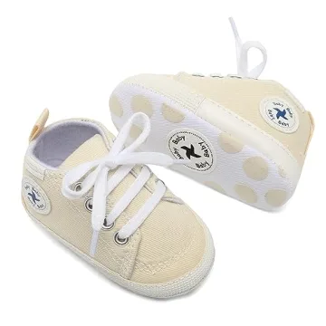 Soft Star High Top Baby Shoes for First Walkers