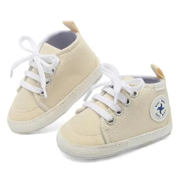 Soft Star High Top Baby Shoes for First Walkers