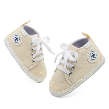 Soft Star High Top Baby Shoes for First Walkers