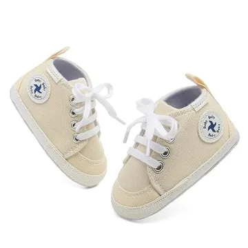 Soft Star High Top Baby Shoes for First Walkers