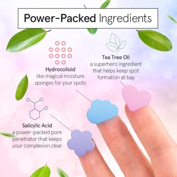 grace & stella Award Winning Pimple Patches For Face (Multishape, 36 Count) - Hydrocolloid Acne Patches for Face - Dermatologist Tested, Vegan, Cruelty-Free Zit Patches for Face, Blemish Patches