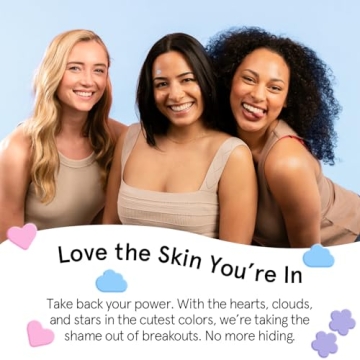 grace & stella Award Winning Pimple Patches For Face (Multishape, 36 Count) - Hydrocolloid Acne Patches for Face - Dermatologist Tested, Vegan, Cruelty-Free Zit Patches for Face, Blemish Patches