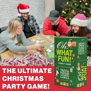 Project Genius, Oh What Fun! Family Christmas Game for Holiday Puzzles