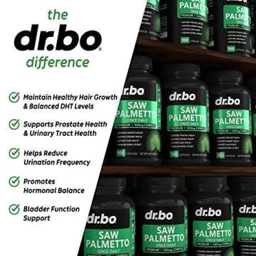 Saw Palmetto Supplement for Prostate & Hair Health