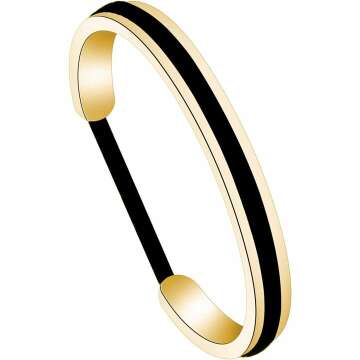 Inspirational Stainless Steel Hair Tie Bracelet