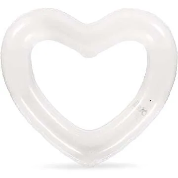 The Original Heart Pool Floats for Adults by LOTELI – Thicker & Stronger – Large Inflatable Pool Floats for Parties Bachelorette Wedding Float – River Lake Beach Raft - Durable & Easy to Inflate