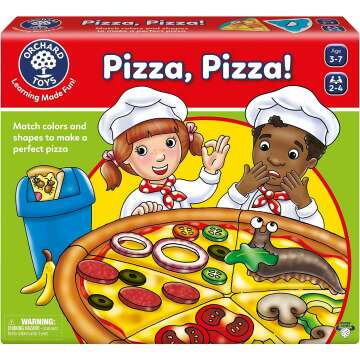 Pizza, Pizza! Game - Color & Shape Matching Fun