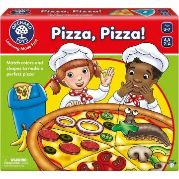 Pizza, Pizza! Game - Color & Shape Matching Fun