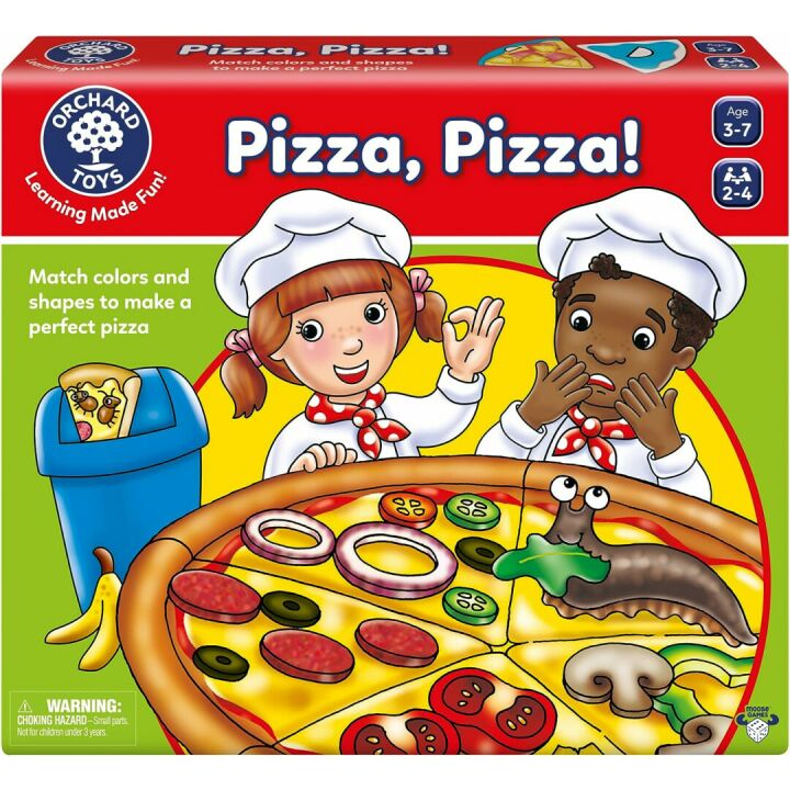 Pizza, Pizza! Game - Color & Shape Matching Fun