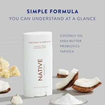 Native Deodorant - 72 Hr Odor Control, 2-Pack