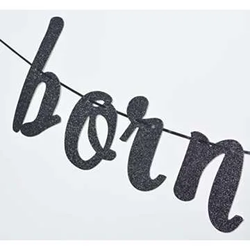 Born to Rock Banner for Awesome Birthday Decorations