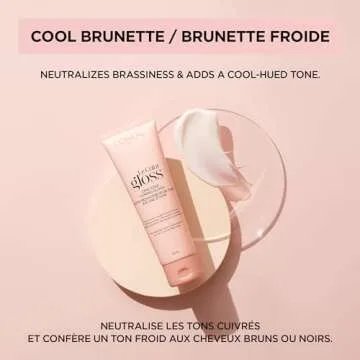 L'Oreal Paris Le Color One Step Toning Hair Gloss, Cool Brunette, 4 Ounce