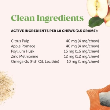 Pet Honesty Hairball Support Chews for Cats - Healthier Fur