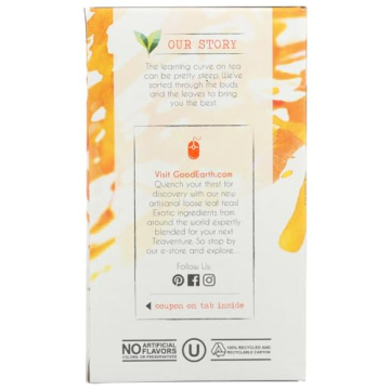 Good Earth Teas Organic Sweet and Spicy Herbal Tea 18 Count