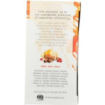 Good Earth Teas Organic Sweet and Spicy Herbal Tea 18 Count