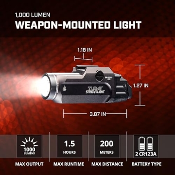 Streamlight TLR-9 Tactical Light with 1000 Lumens Power