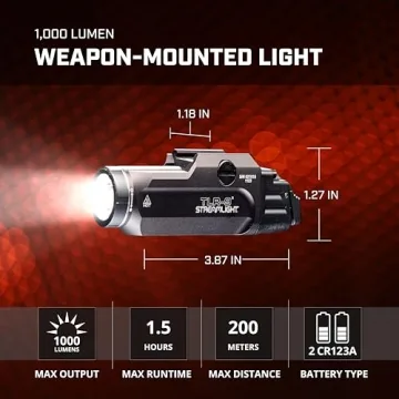 Streamlight TLR-9 Tactical Light with 1000 Lumens Power