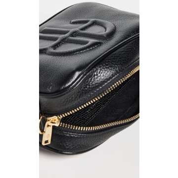 ANINE BING Women's Lili Bag, Black, One Size