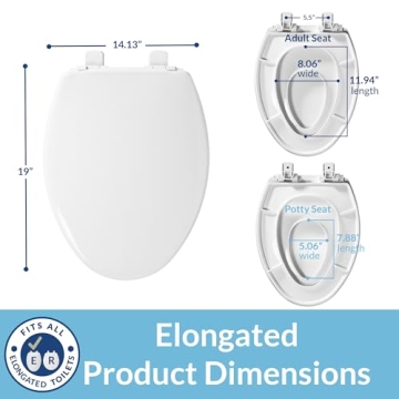 Little2Big Toilet Seat: Perfect for Potty Training and Family Use
