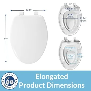 Little2Big Toilet Seat: Perfect for Potty Training and Family Use