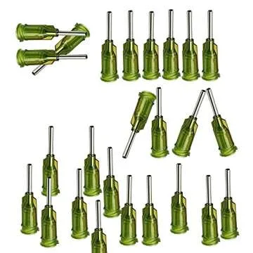 Industrial Blunt Tip Dispensing Needles with Luer Lock 14 Ga x 1/2'' - 100 PCS