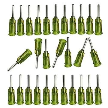 Industrial Blunt Tip Dispensing Needles with Luer Lock 14 Ga x 1/2'' - 100 PCS