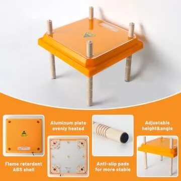 NUGRIART Brooder Heater for Chicks - Safe & Efficient