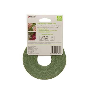 VELCRO Brand ONE-WRAP Garden Ties | Plant Supports for Effective Growing | Strong Gardening Grips ar...