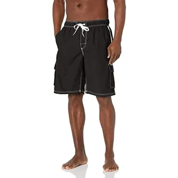 Kanu Surf Men's Standard Barracuda Swim Trunks - Comfortable & Stylish