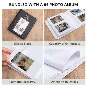 HIYQIN Mini Evo Case with Album and Accessories