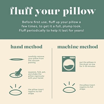 Luxury ComfyDown Pillow Insert - Fluffy & Soft