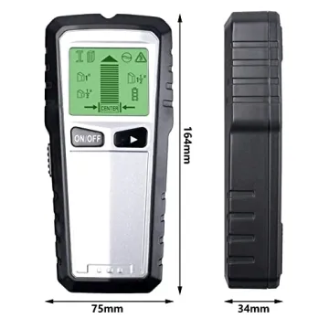 5 in 1 Stud Finder with LCD Display for DIYers and Contractors