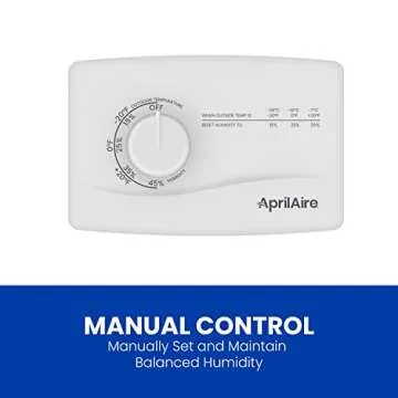 AprilAire 500M Whole-House Humidifier for Comfort & Health