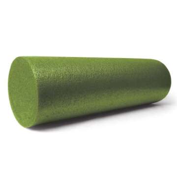 Gaiam Restore 05-58272 18-Inch Muscle Therapy Foam Roller w/ DVD