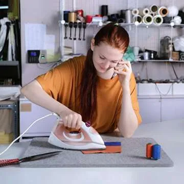 SAVINA 24in x 18in Wool Pressing Pad for Quilting