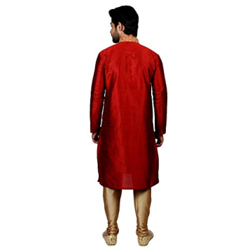 Tathastu Mens Kurta Pyjama Set Elegant Festive Wear