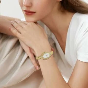 TWOPTION Waterproof Women's Analog Watch - Dainty & Stylish Gift