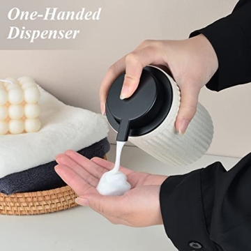 BosilunLife Ceramic Foam Hand Soap Dispenser - 12oz